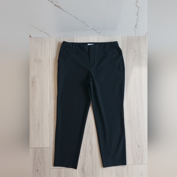 Charter Club Trouser Womens 14 Black Dress Workwear Office Pant - Picture 1 of 2